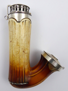 Velká dýmka z mořské pěny a stříbra (1).JPG