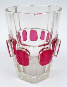 Sklenice s růžovými medailony (1).JPG