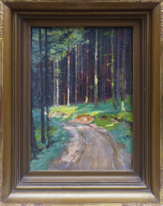 Alois Kalvoda - Cestou lesem (1).JPG