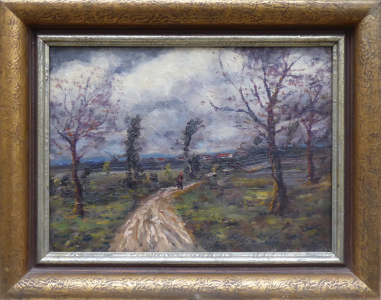 Vlastimil Kačírek - Cestou k vesnici (1).JPG